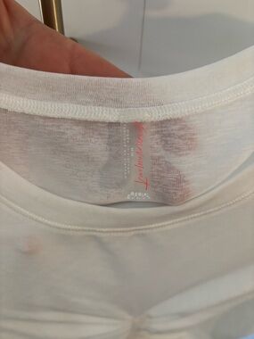 FP Movement by Free People Cropped Tee with Ruching detail